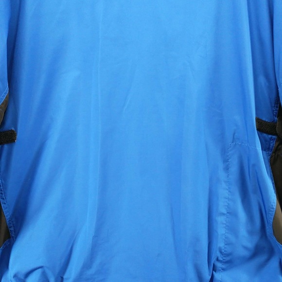 Proquip Men's Jacket Blue Black XL Silk Touch 1/4 Zip Mock Neck Long Sleeve Pull - Picture 6 of 15